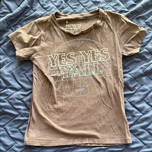 PREFRESH Tee with 'Yes Yes Y'all' Design